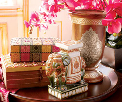 Use bold accent pieces