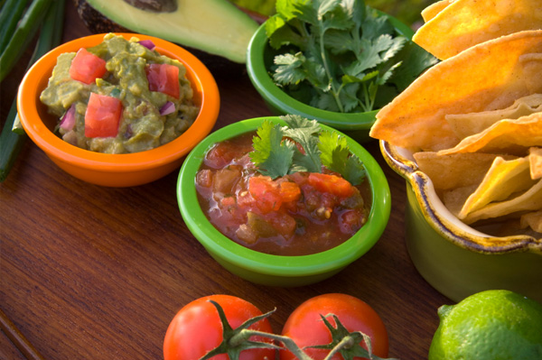 Variety of Salsa