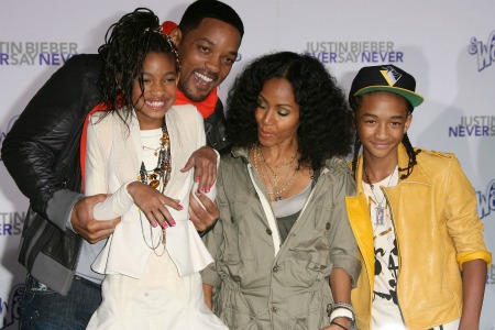 Will Smith and family