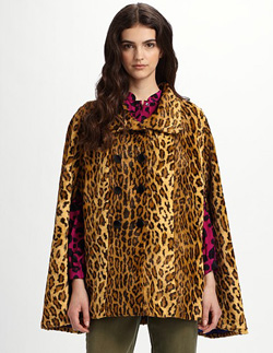 Wild Faux Fur Ponchos