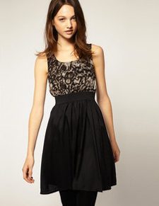ASOS Vero Moda Dress With Printed Top ($31, on sale)