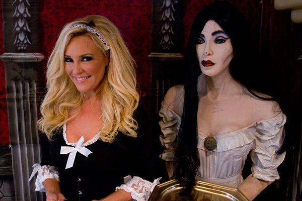 Bridget Marquardt's home tour of Halloween decorations