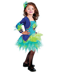 Girl-Halloween-Costume-Peacock