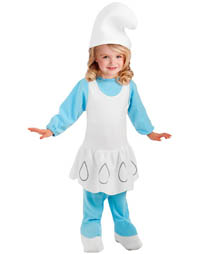 Girl-Halloween-Costume-Smurfette