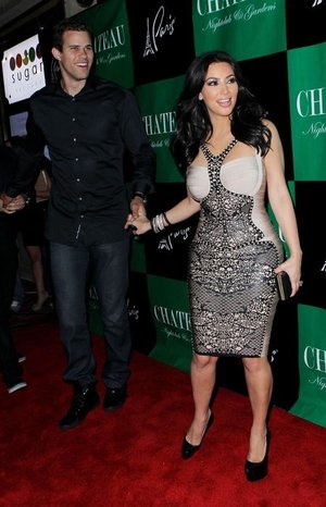 Kris Humphries and Kim Kardashian