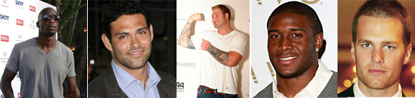 man candy nfl showdown guys