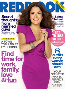 Salma Hayek on Redbook