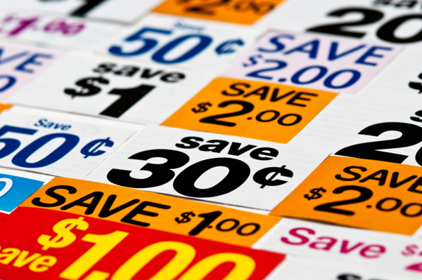Grocery store coupons
