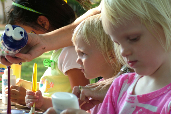 Art party for preschoolers