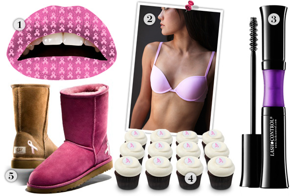 Products that support breast cancer awareness