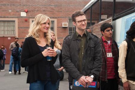 Cameron Diaz and Justin Timberlake in Bad Teacher