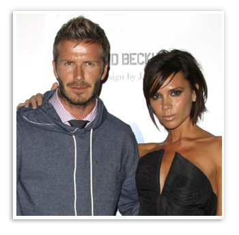 David Beckham, married to Victoria Beckham for 12 years