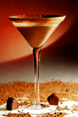 Milky Way martini