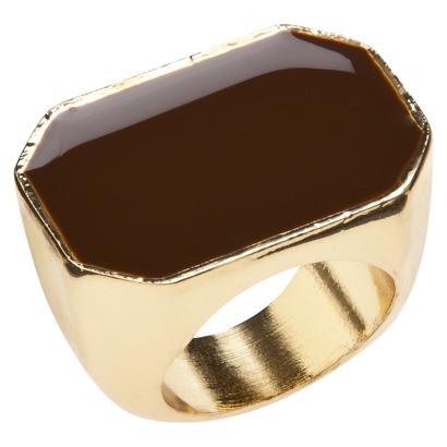 Chunky cocktail ring