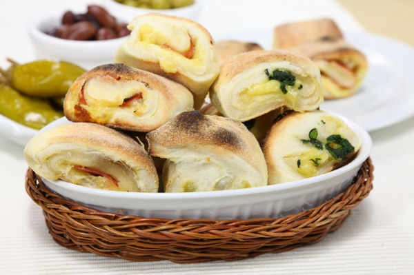 Crescent roll appetizer