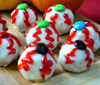 Eyeball truffles