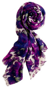 Watercolor scarf