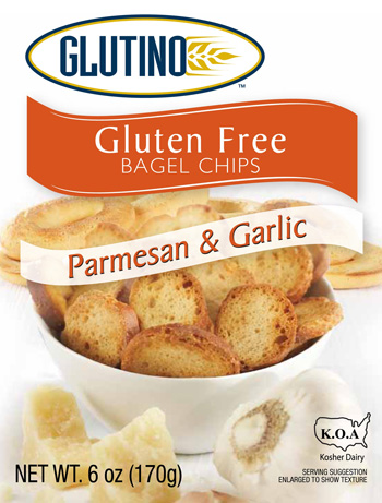 Parmesan & Garlic Gluten-free Bagel Chips