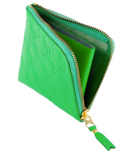 Green skinny belt