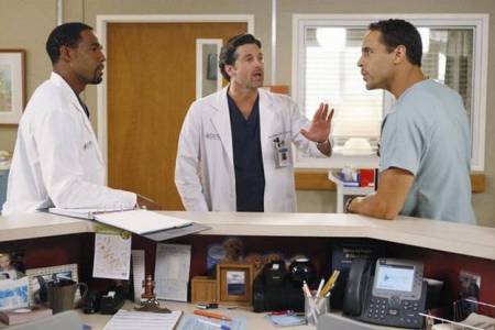 Derek gets in the middle of Bailey's love triange