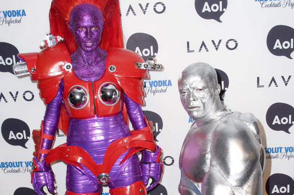 Heidi Klum and Seal Halloween 2010