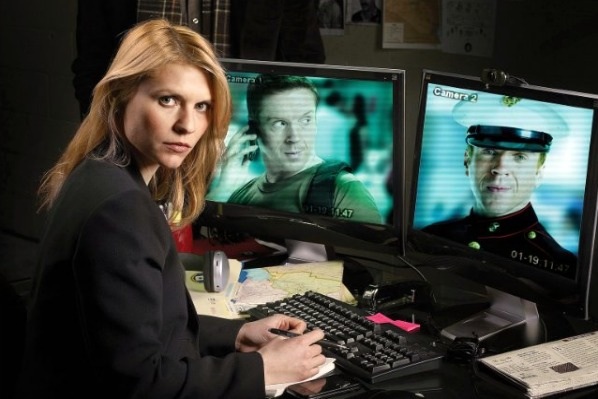 Claire Danes in Homeland