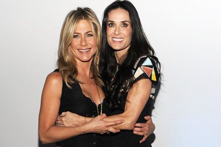 Jennifer Aniston and Demi Moore go behind the camera for Lifetime's Five