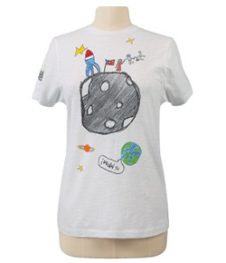 Reach for the Moon tee ($20) designed by Jennifer Aniston