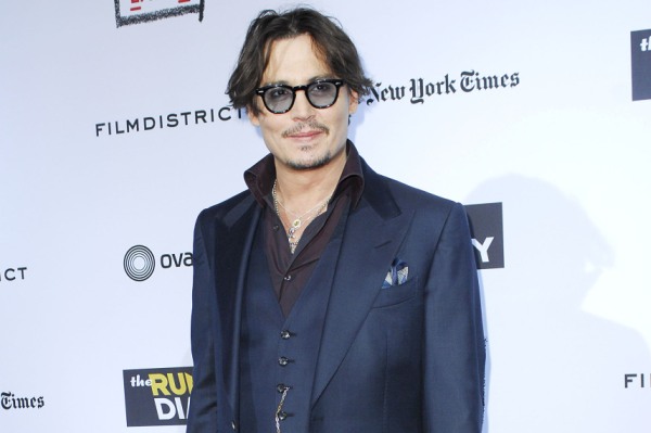 Johnny Depp, The Rum Diary premiere