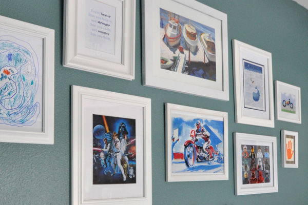 A wall for kids art