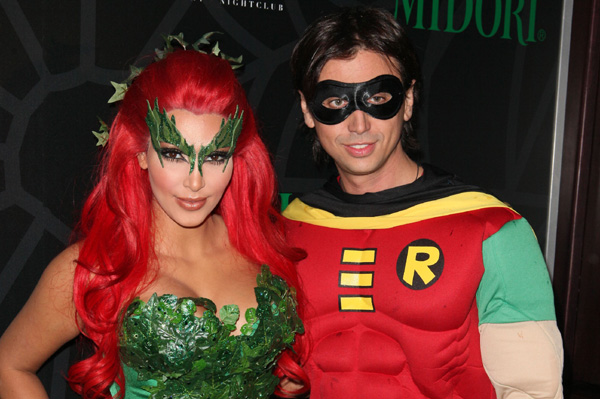 Kim Kardashian Halloween 2011