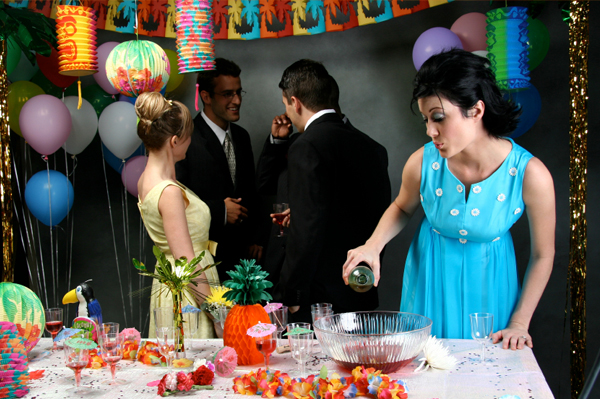 Mad Men Halloween party