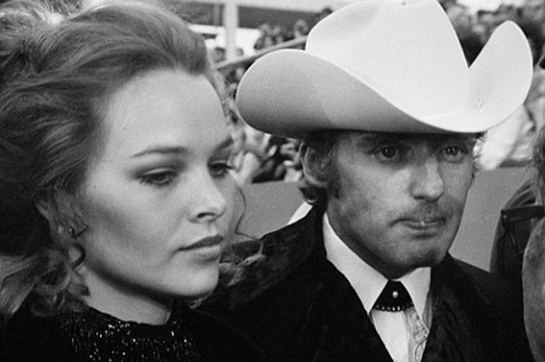 Michelle Phillips and Dennis Hopper