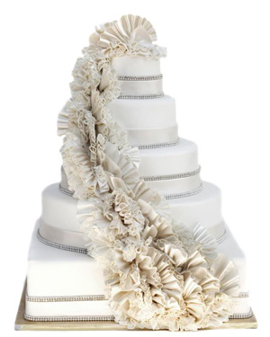 Palmero wedding cake