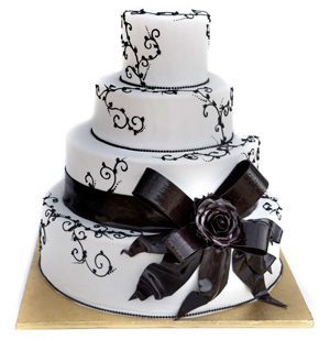 Palmero wedding cake
