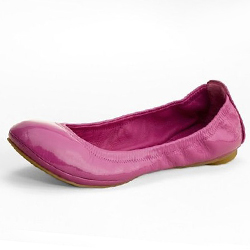 Pink flats