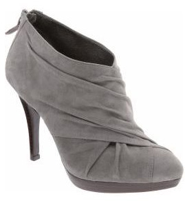 Gathered bootie