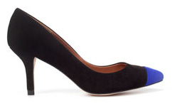 Cap-toe heel