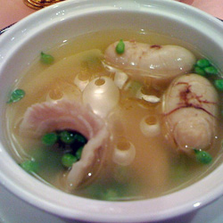 Rooster testicles