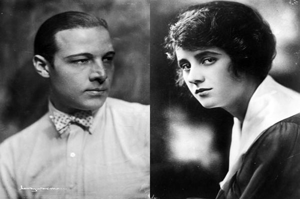 Rudolph Valentino and Jean Acker
