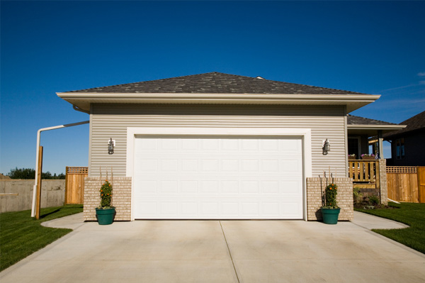 Two car garage