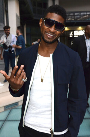 usher blasted for parking in wrong spot