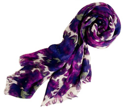 Floral scarf