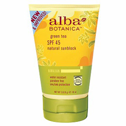 Alba Hawaiian Natural Sunblock With Green Tea