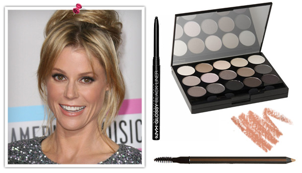 Get Julie Bowen's 2011 AMA makeup look When creating Bowen's neutral look