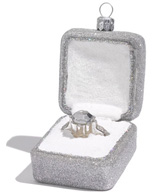 At home diamond ring ornament (Nordstrom, $24)