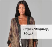 hippie cape