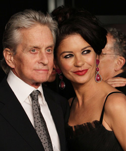 Catherine Zeta-Jones and Michael Douglas