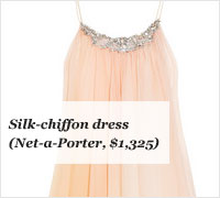 silk chiffon dress