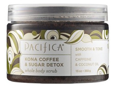 Pacifica Kona Coffee & Sugar Detox Whole Body Scrub